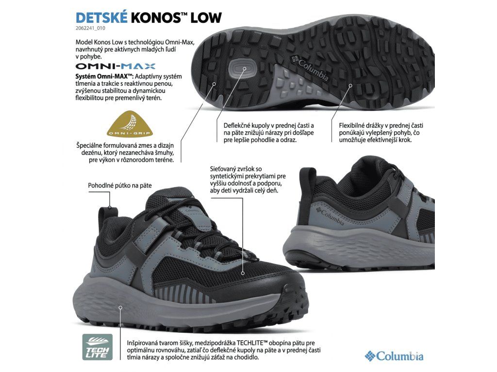 YOUTH KONOS LOW-Black, Graphite